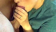 Horny Milf Sucks Husband's Huge Cock With Deepthroat Action Leading To Cumshot And Facial In Homemade Video