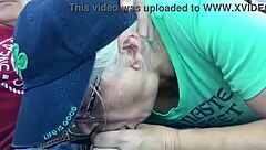 Hot Milf Suggestively Sucks Friend's Big Cock