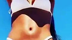 steamy vacation with big sexy boobs