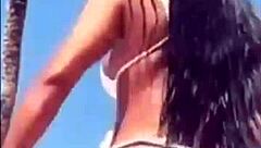 steamy vacation with big sexy boobs