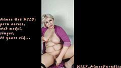 oh that beautiful russian milf aimeeparadise, her seductive masturbation with fingering and toys just drives me wild with desire