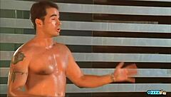 Why let a buff white dude intimidate you when this asian chick craves his big cock for intense interracial riding and deepthroat?