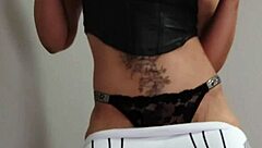 i enjoy watching this sexy brazilian latina dancing in homemade gym cardio update from may 29 2025