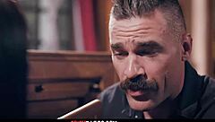 hey this kinky stepdad is rough fucking his girl so hard