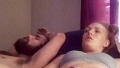 horny snow bunny solo toys play on shaved hairless pussy