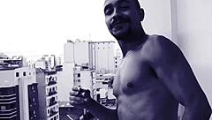 Hey, she got all full of attitude then begged for mercy, legs shaking when she felt my thick instrument deep