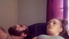 horny snow bunny solo toys play on shaved hairless pussy