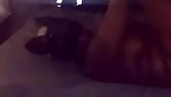 Masked Npleasures Using a Bar Spreader From Her Neesypleasures Com Store!