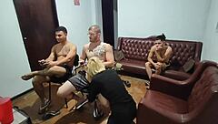 Friends Planned Video Game Night But Ended In Bareback Anal With Big Cock?