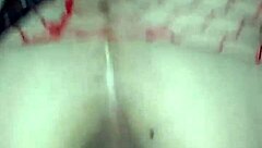 damn shoving that massive cock deep into my hot wife's eager pussy!