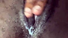 Fingering my pretty pussy full video with intense cum