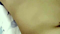 Real homemade Asian couple made a sextape in their bedroom.