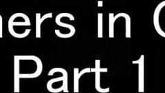 i partner with mistress chloe lovette and miss courtney to spank our bound sub in brutal femdom session