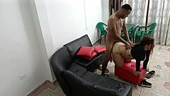 i catch my stepsister entering while masturbating and she helps me finish