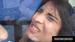 Jessica ninfeta takes control and pounds a guy in intense anal action