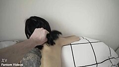 Curvy Skinny Madison Quinn Screams During Intense Fat Cock Creampie Pounding.