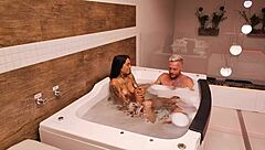 Oh Damn! Hot Chat And Lots Of Dick In This Hot Brunette's Ass With Real Cumshot From Her Screaming Ass - Vagninho E Nick Niquita