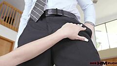 Dilf Alex Legend Gets Oiled Massage Rimjob and Pussy Pounding from Chloe Temple!