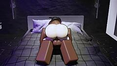 Bold Beauty Rides Massive Shaft In Studio For Intense Hardcore Action