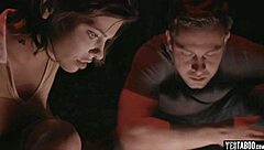 couple abducted by aliens for intense galactic sex show with rough doggystyle fucking