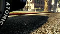 Specific Student Cheats with Outdoor Public Blowjob in Car