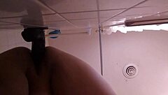 Watch me riding this huge dildo to explosive cum while masturbating wildly!