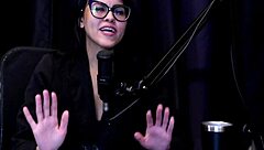 Hey, this sexy teen redhead couple explores casting and fetish fun outdoors in see-through outfits with toys!