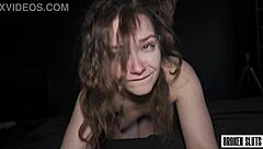 Hey, check out this submissive slut getting eye-rolling orgasms from dominant cock pounding in bedroom
