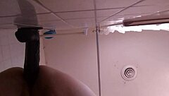 Watch me riding this huge dildo to explosive cum while masturbating wildly!