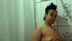 Taking A Hot Shower And Fingering My Pussy Under The Water!