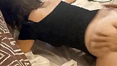 Why not try this clothed black satin dress french slut in lingerie with dogging heels stockings anal plug and rimming?