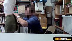 caught cute redhead teen shoplifter faces rough punishment