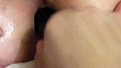 Arse vibe and squirt.