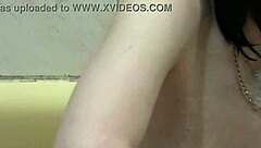 hey check this cute naked girl getting soapy foam all over her wet pussy boobs and ass