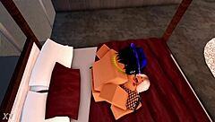 Blonde Roblox Model Teen Sophie Returns for Fun Playtime with Her Headless Manager in Detailed Scenes