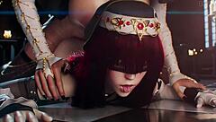 WOW! Pretty Nun Experiences Intense Anal Sex and Pussy Fucking!