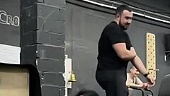 my usual crossfit workout session