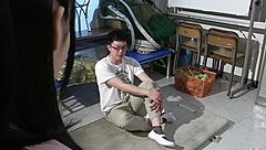 Petite Japanese teen virgin seduces classmate for first-time defloration in uncensored jav cosplay roleplay.