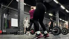 my usual crossfit workout session