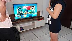 Housewife Seduces Technician With Curvy Brazilian Body Banging Rough Doggystyle While Husband Away