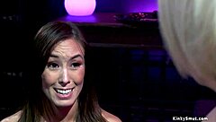 i love when milf lezdom dominates and anal fucks my young babe body in bondage