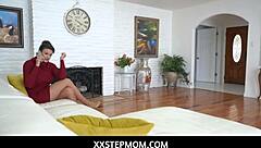 Milf Penny Barber came to make up with the guy after a fight, riding him wildly