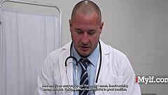 Wife clutches husband while clutching doctors cock with pussy! - katie kinz danny mountain imylf