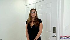 Busty Brunette Kay Lee Sucks Cock And Gets Pussy Fucked Hard