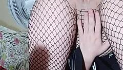 I grab that hot babe and start masturbating her with toys before sliding deep into her tight ass