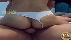 I bust sexy Indian girlfriend's big ass hard after wild party pounding!