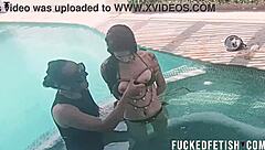 submission as a couple with helen star oral sex vibrator blindeye underwater pool