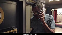 Blonde Summer Vixen takes huge black cock in anal assfucking with rimjob ass to mouth and facial cumshot