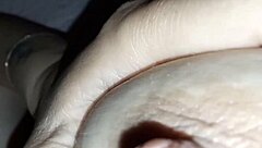 Oh, look at this brunette with milk coming from her nipples