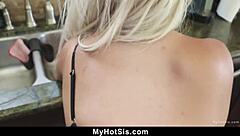 hey, i tricked this teen into sex with a blindfold and my big cock... it was wild!